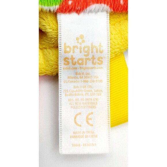 Bright Starts Taggies Circles Soft Baby Security Blanket Lovey 12" - Picture 4 of 4